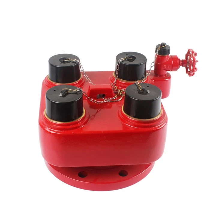 4Way Breeching Inlet Fire Hydrant Valve