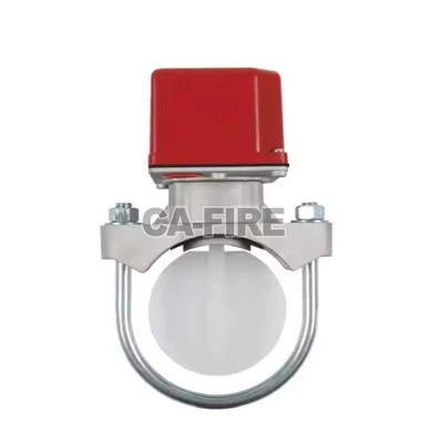 Detector de flux de apă cu certificat UL 4 "montare conductelor pentru sisteme de alarmă de incendiu